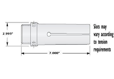 2-5/8 Cone Round Feed Finger